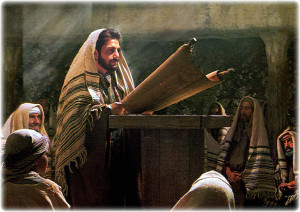 jesus teaches in the synagogue